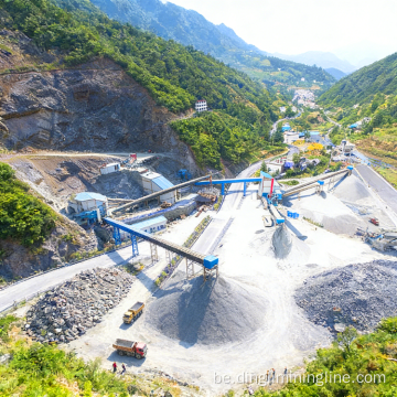 Эфектыўная сістэма драбнення базальту для 300 TPH